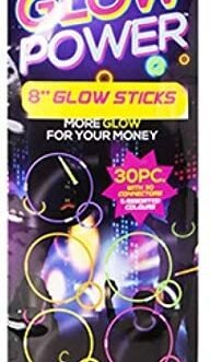 30 Premium Glow Sticks